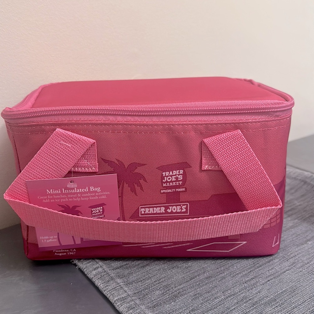 Trader Joe’s Mini Insulated Bag Lunchbox NEW